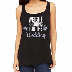'Weight Shedding For The Wedding' Slouch Gym Vest